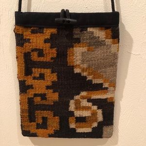 Small shoulder bag from Istanbul. Wool/cotton.